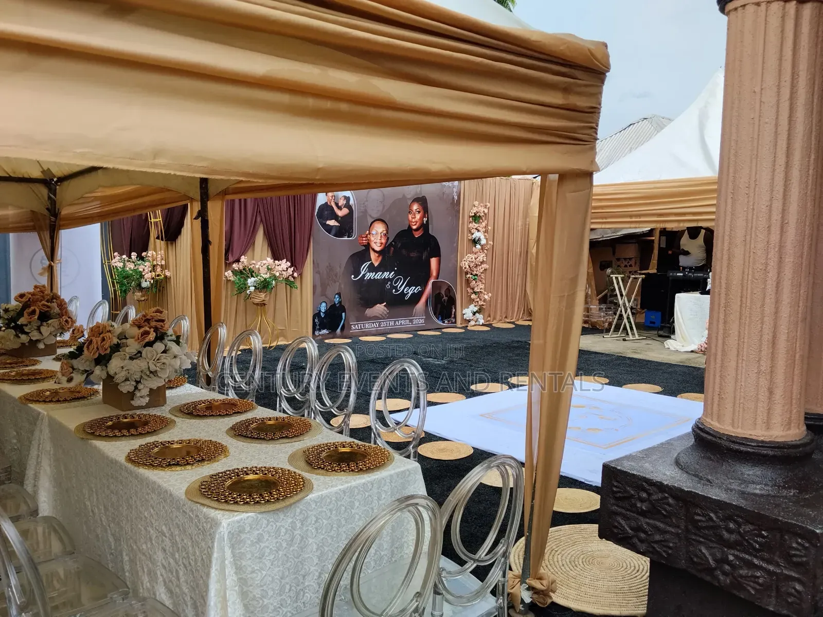 Chivalry Chairs Rentals in Lagos