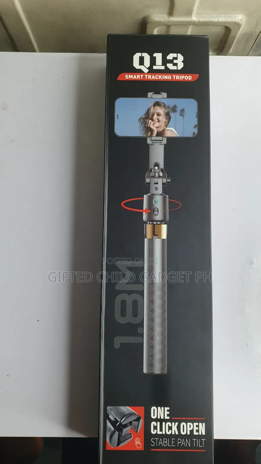 Q13 AI Tripod Smart Auto Face Tracking 360 Degrees Selfie Stick Gimbal