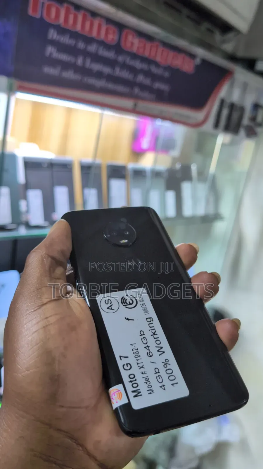 Motorola Moto G7 64 GB Black