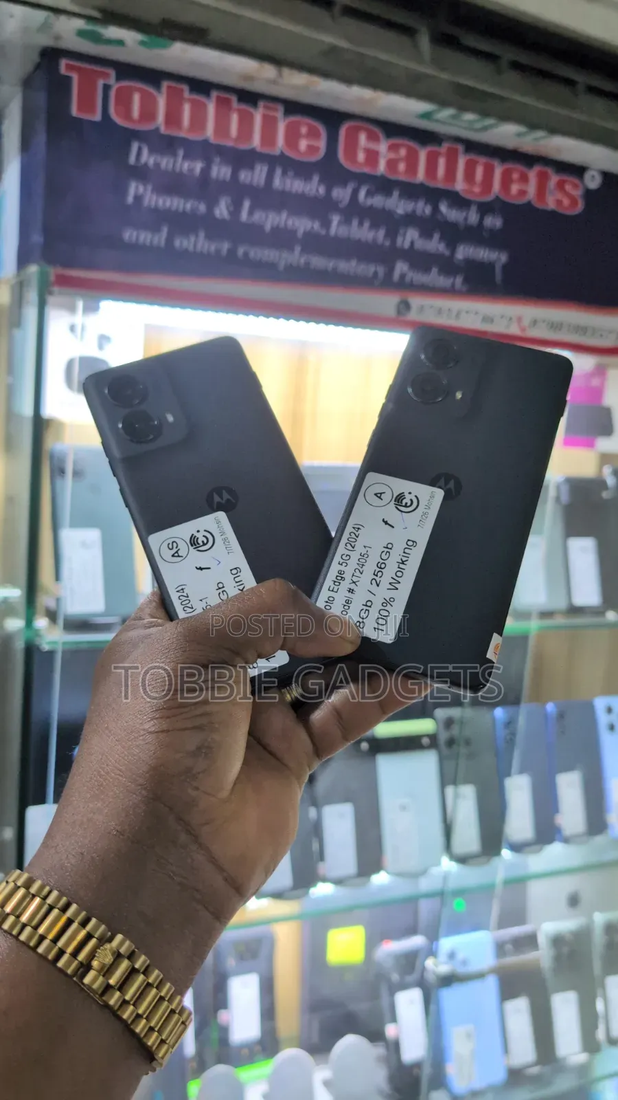 Motorola Edge (2024) 256 GB Black
