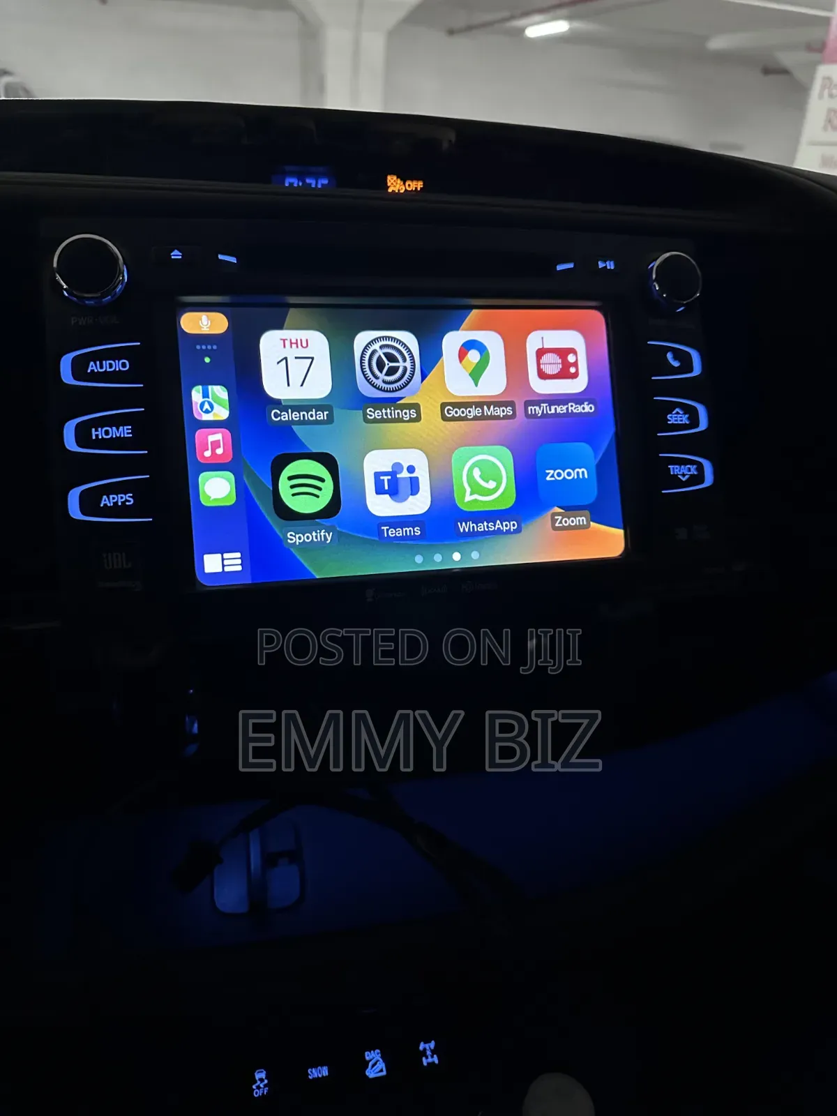 Wireless Apple Carplay for Toyota Highlander 2015_2019