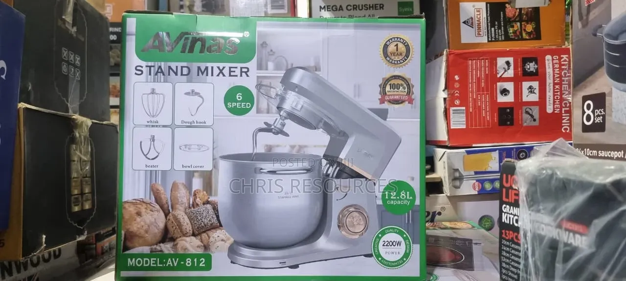 12.8 Litres Stand Mixer With Rotatable