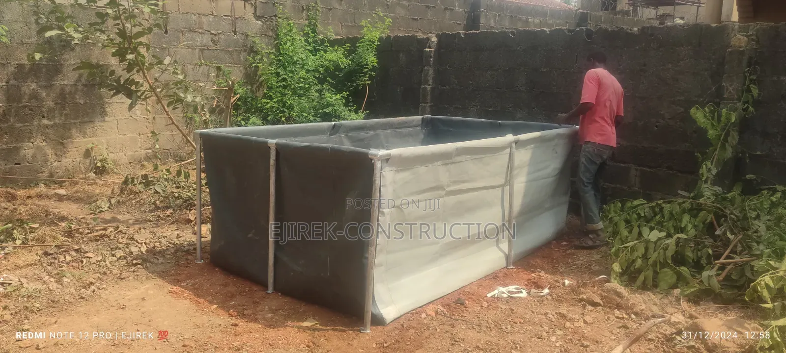 Mobile Fish Pond (Tarpaulin)