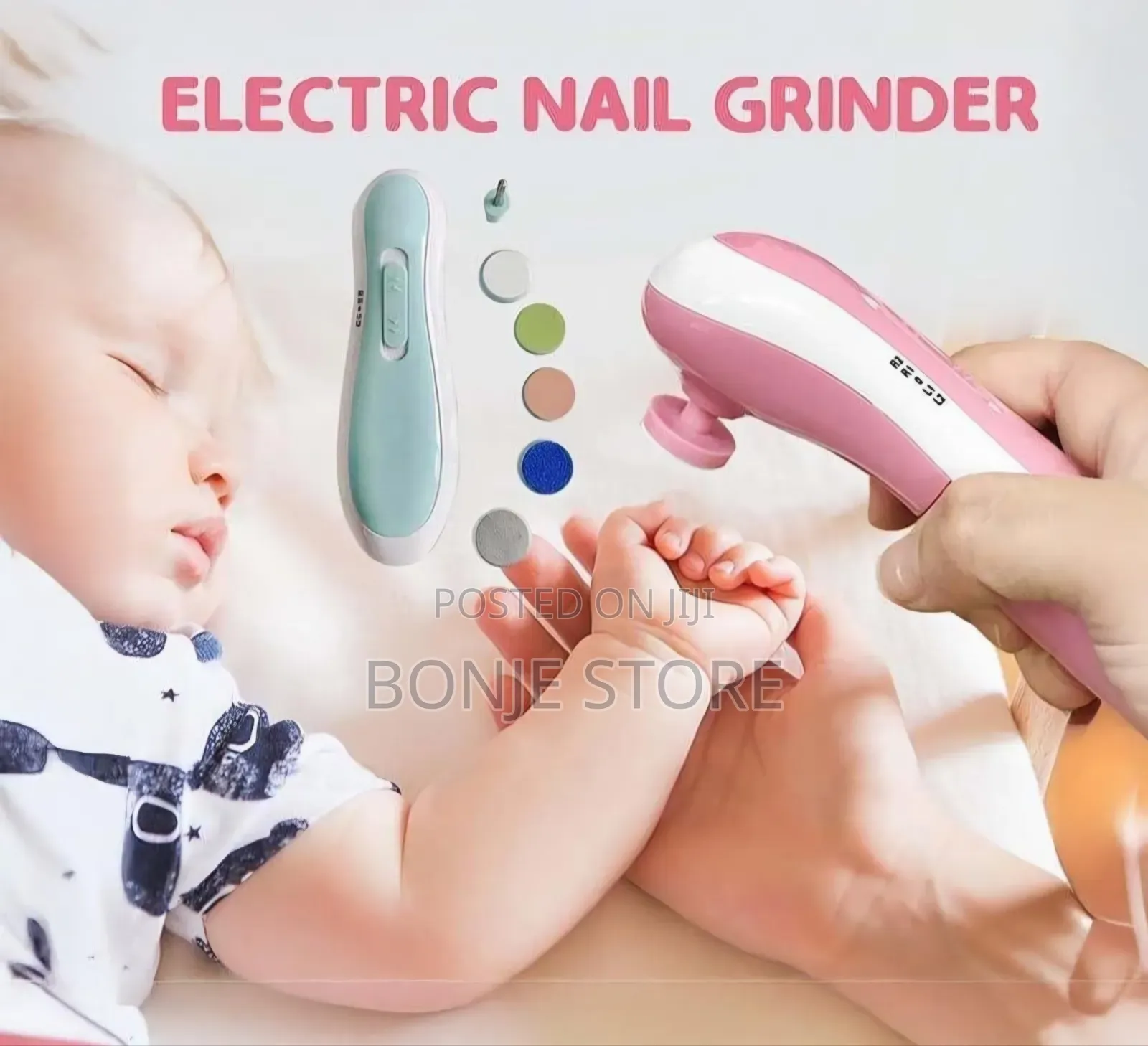Electric Baby Nail Trimmer - Seamless and Painless