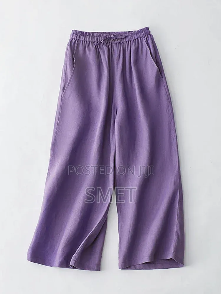 Unisex Wide Leg Palazzo Joggers Pants Baggy Sweatpants Multiple Colors