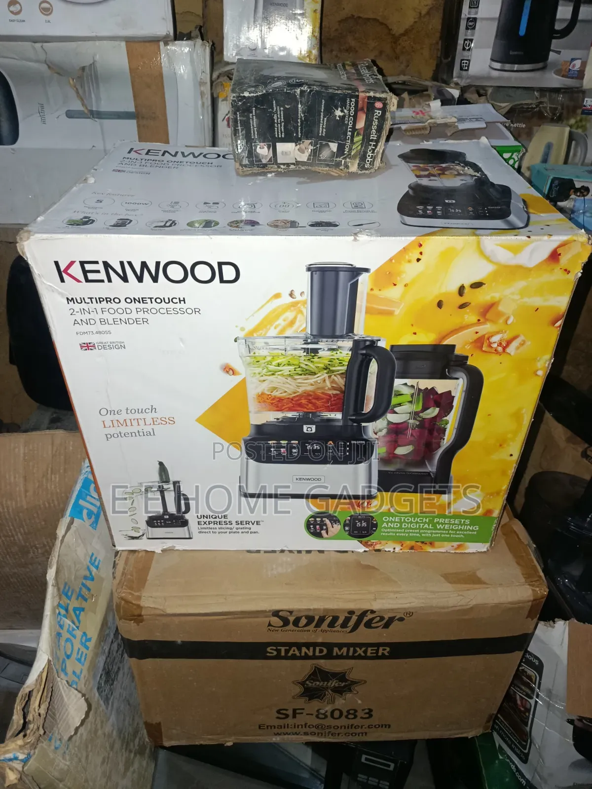 Kenwood Multipro One Touch, 2 in Food Processor and Blender