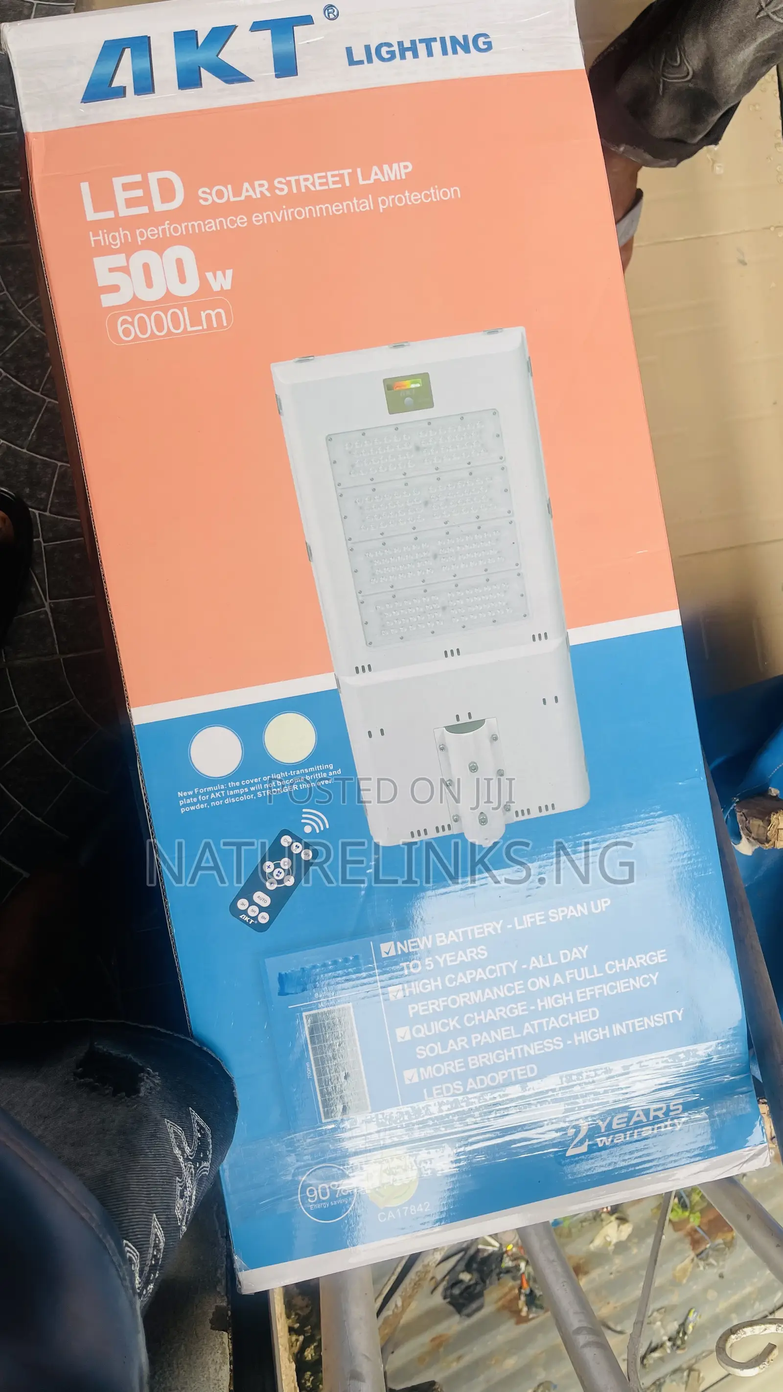 AKT 500W Solar Street Light