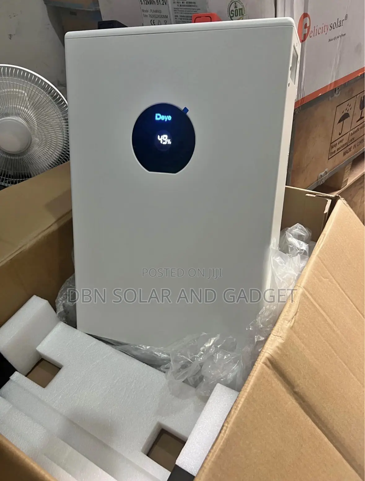5kwh 48v Deye Solar Lithium Ion Battery Very Good Quality