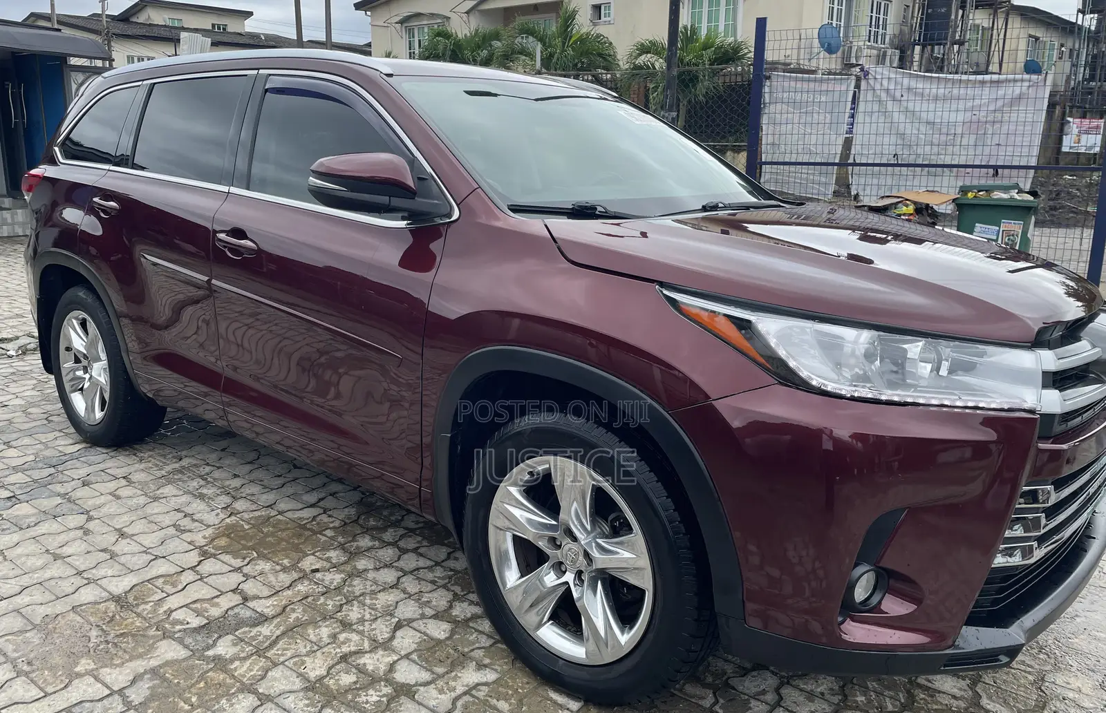 Toyota Highlander Limited 4dr SUV AWD (3.5L 6cyl 6A) 2015 Burgundy