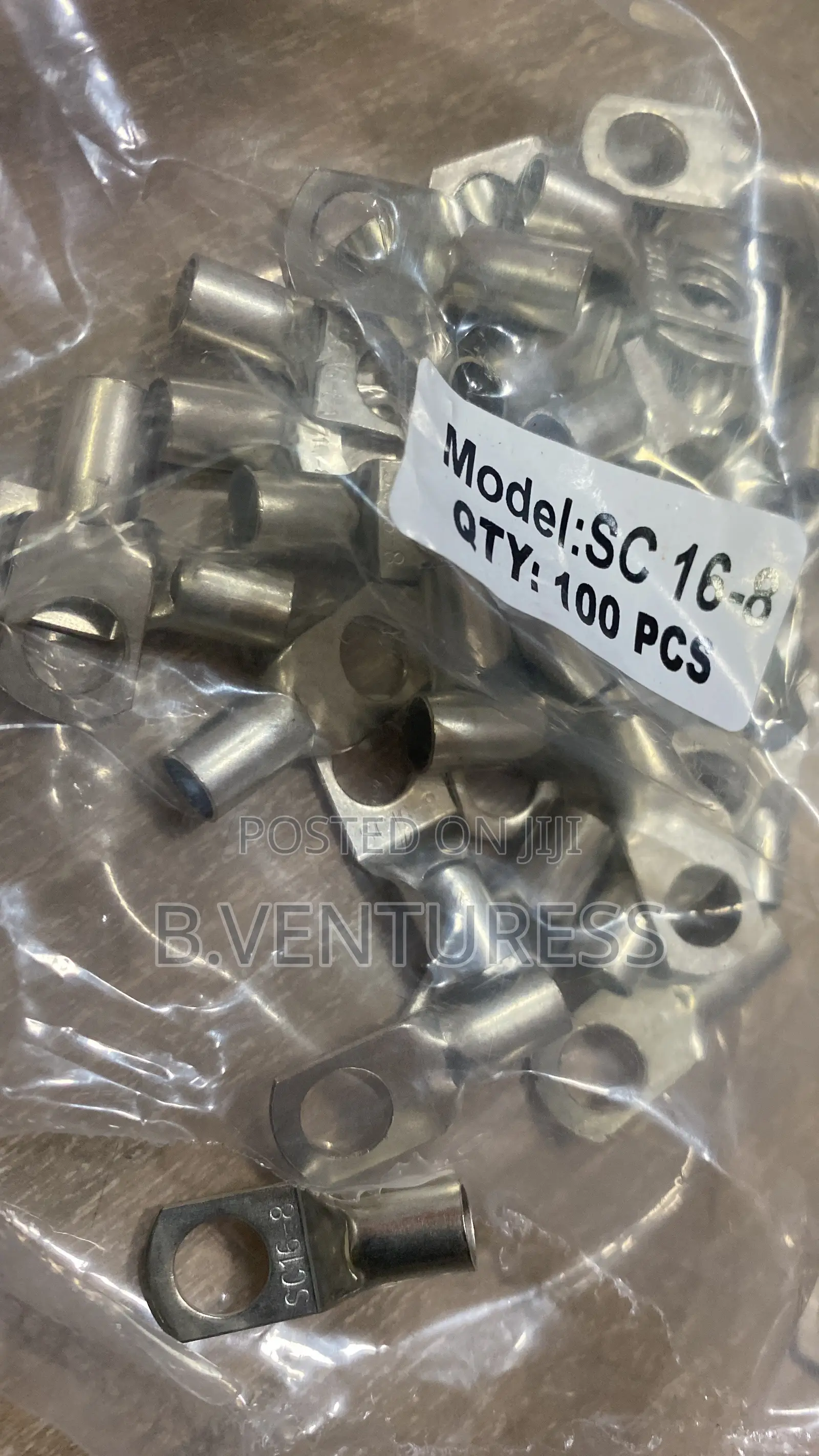 SC 16-8 Tin-Plated Copper Cable Lugs