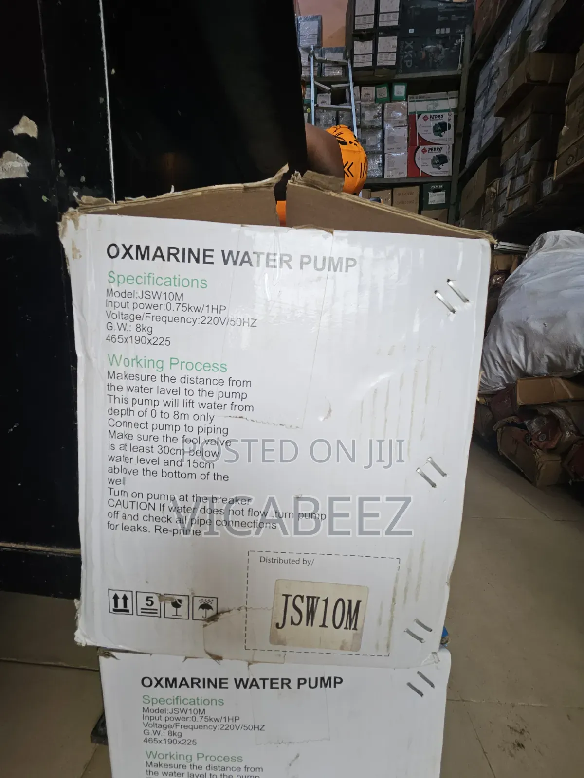 Oxmarine 1hp Water Pump