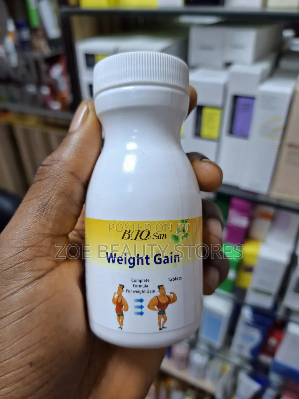 BIQ San Weight Gain Tablets