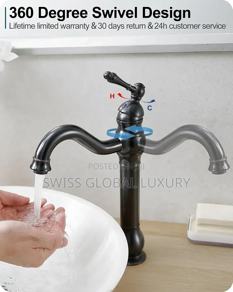 High Grade Kettle Mouth Mixer Tap, Available in Different Colors