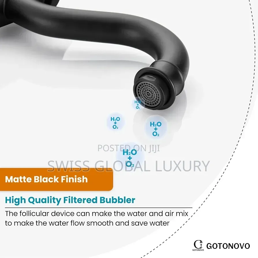 High Grade Kettle Mouth Mixer Tap, Available in Different Colors
