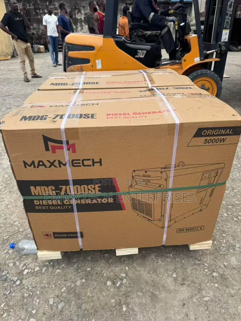 10kva Maxmech Diesel Soundproof Generator 100%copper Coil