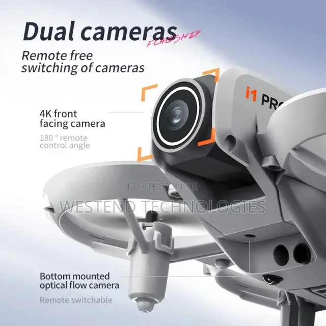 Avatar 4KMini Drone Surveillance Camera With Obstacle Avoidance