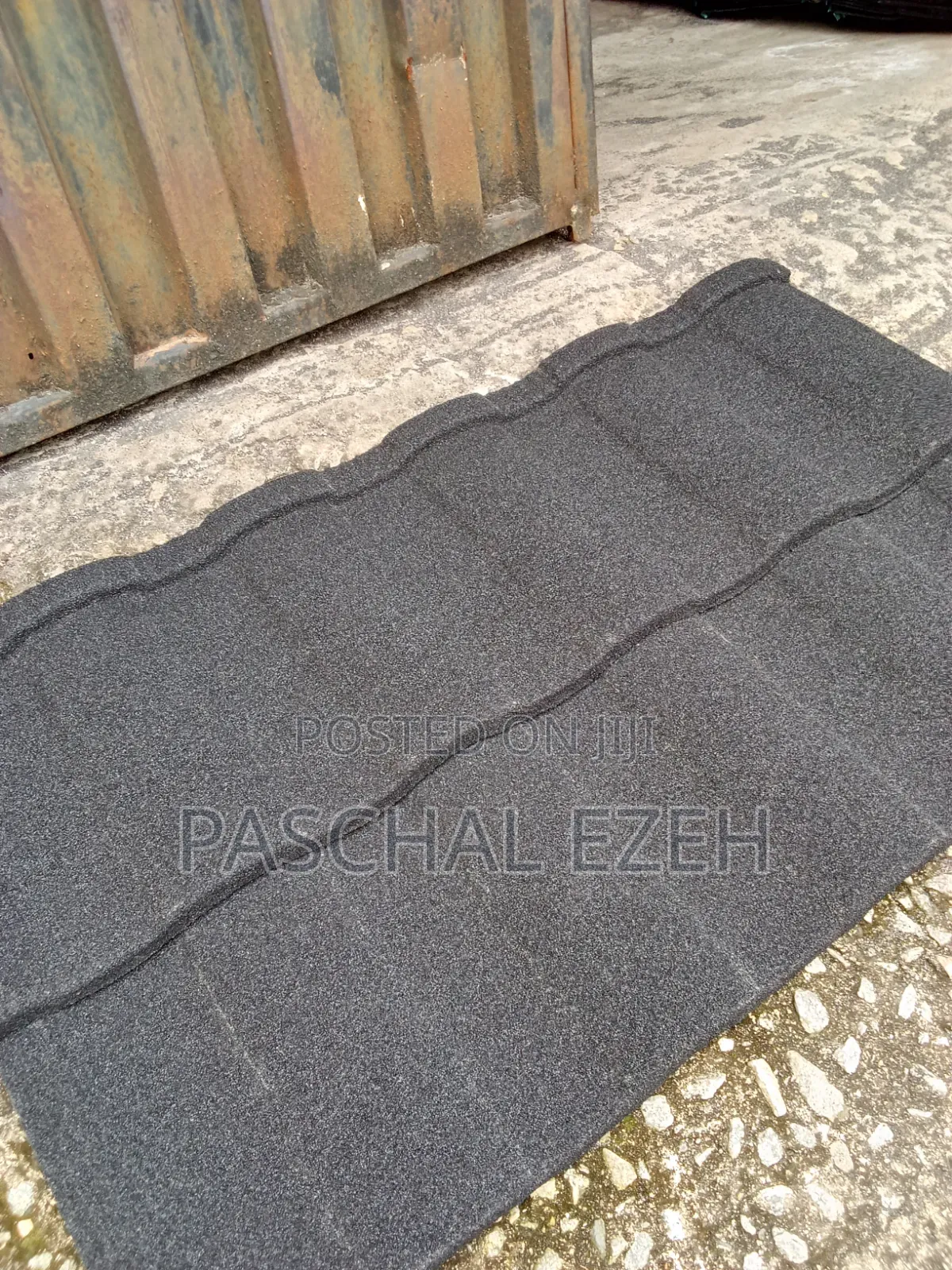 Luxury Black Roman Gerald Roofing Sheet | Supply Installation