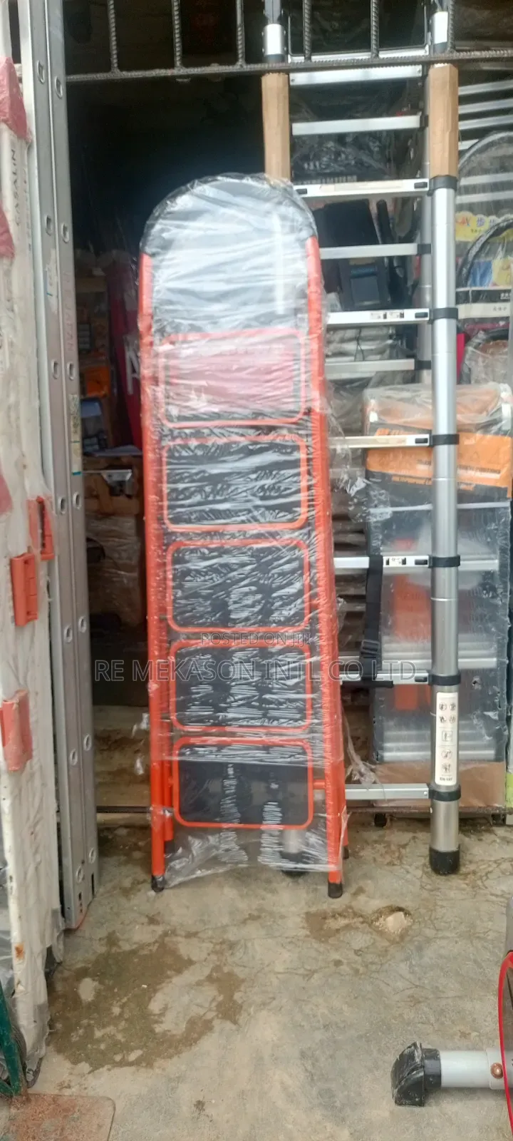 Original 5 Steps "A" Ladder Heavy Duty Wide Body