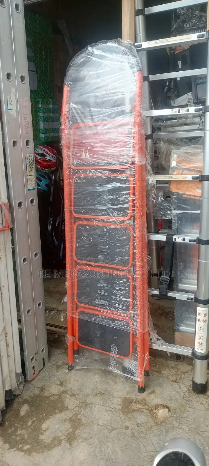 Original 5 Steps "A" Ladder Heavy Duty Wide Body