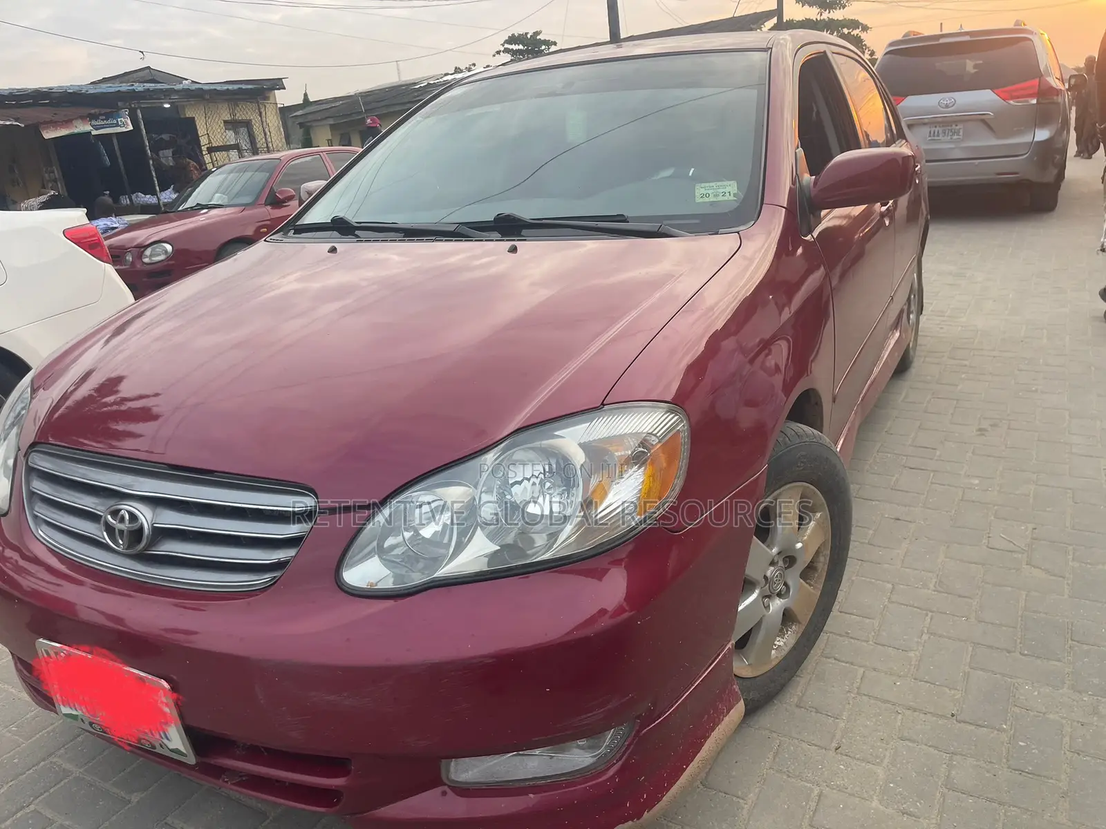 Toyota Corolla S 2004 Red