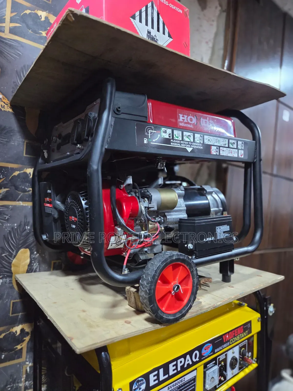 4.5kVA Honda Generator for Shops, Homes Offices