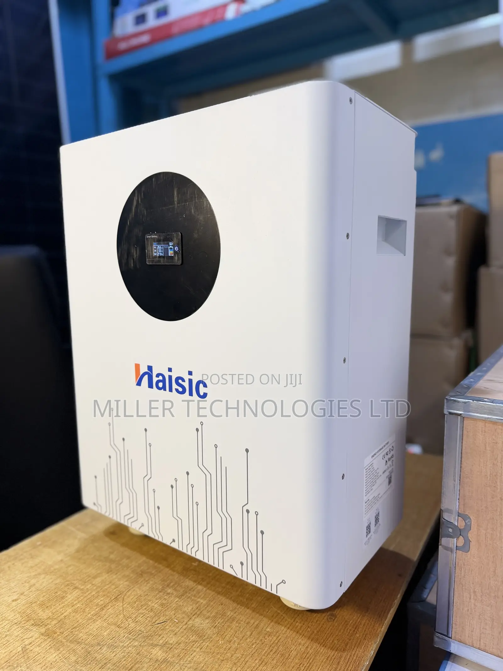 Haisic White 8kWh 24V LiFePO4 Battery for Solar Systems