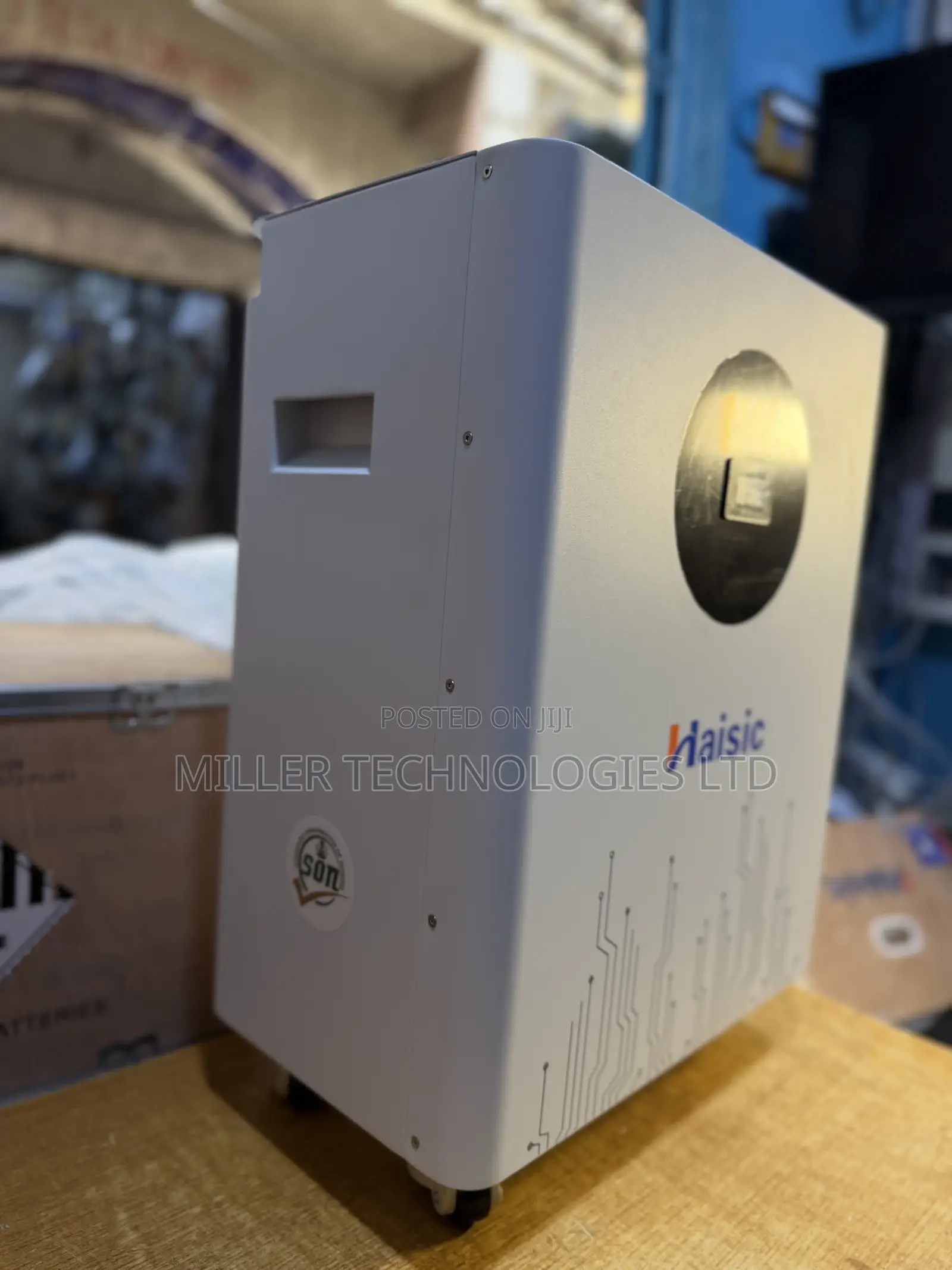Deep Cycle Haisic White 8kWh 24V Lithium Battery