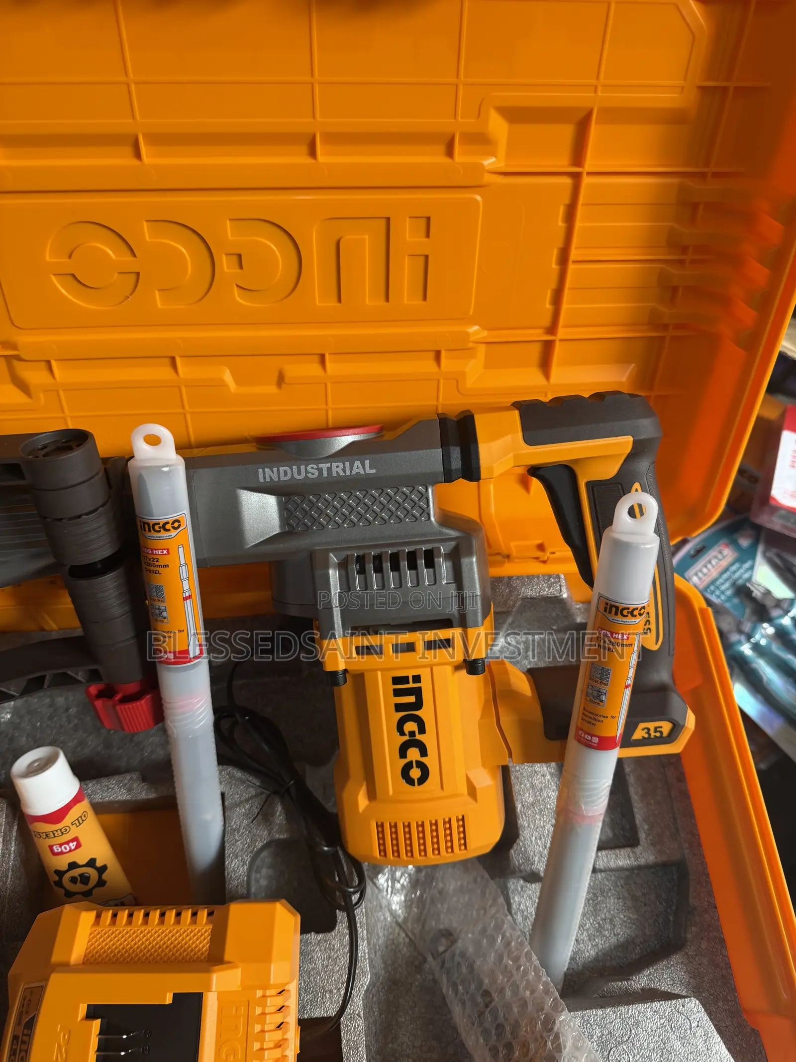 Ingco Cordless Demolition Breaker 16J 20V CDBLI20358