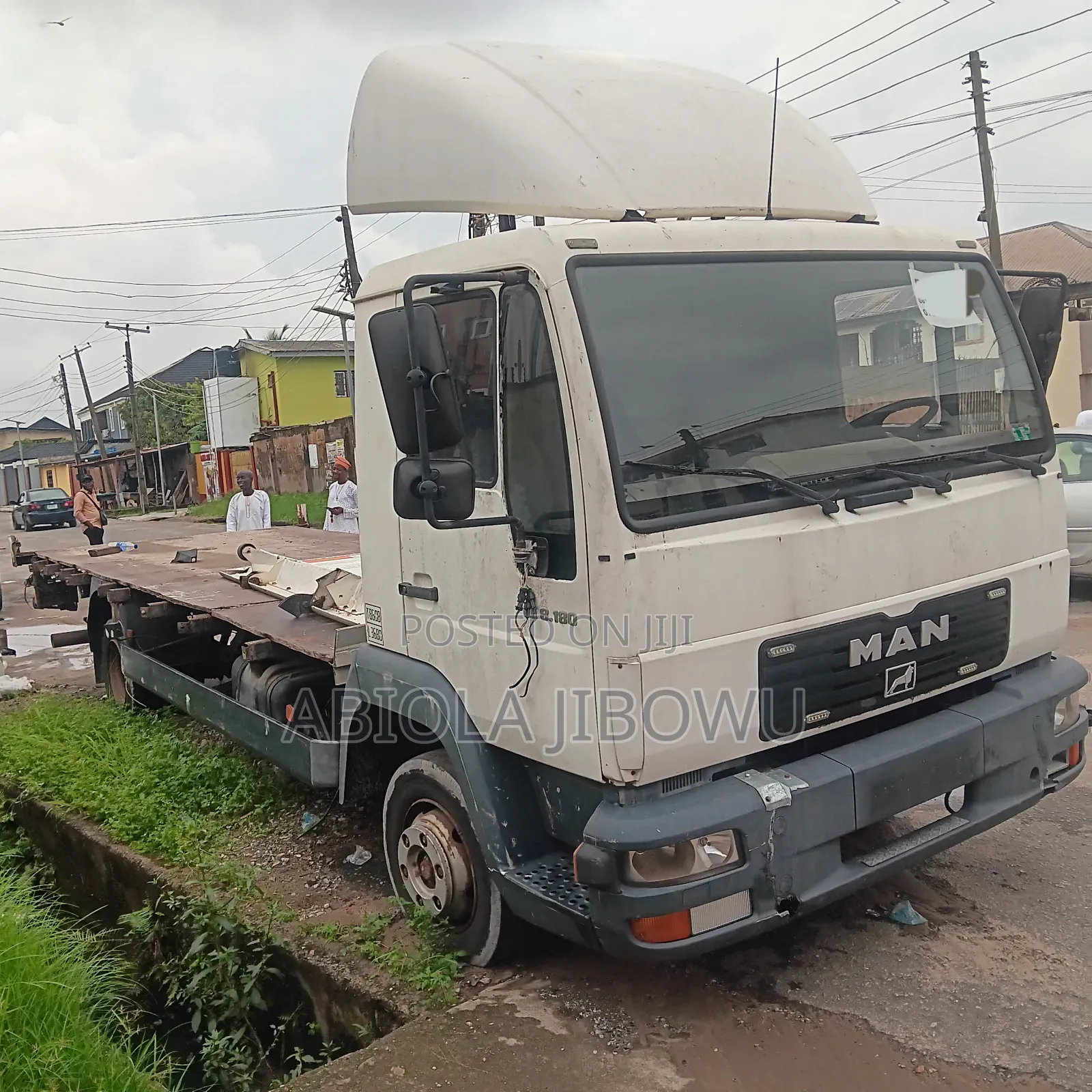 Man Truck Flat Body