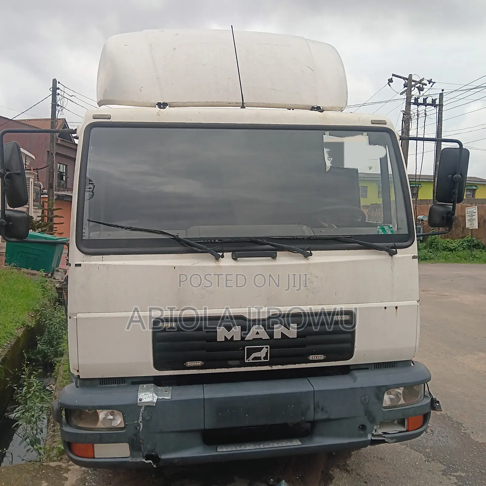 Man Truck Flat Body