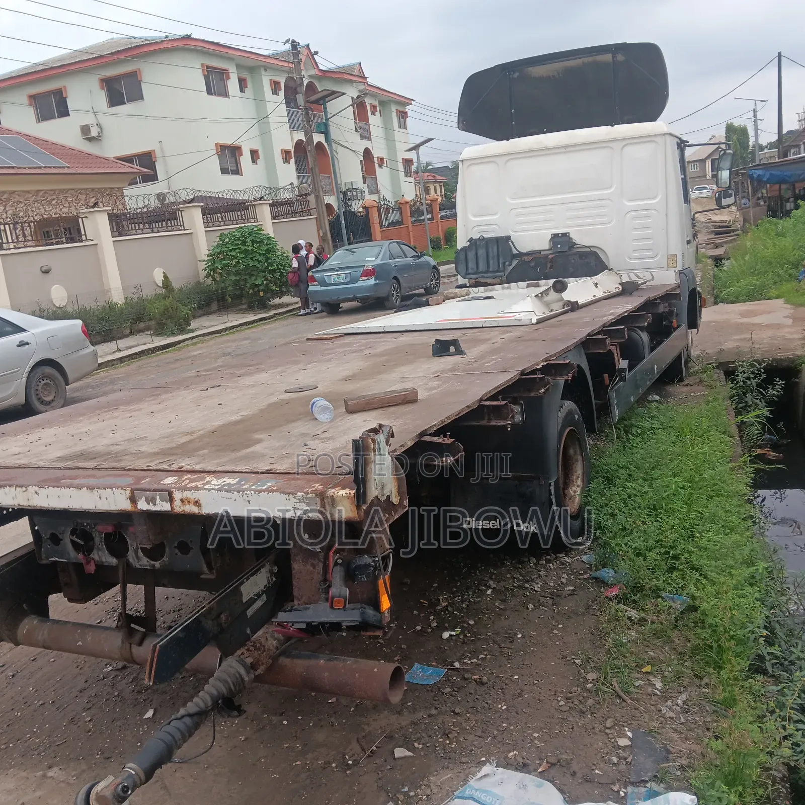 Man Truck Flat Body
