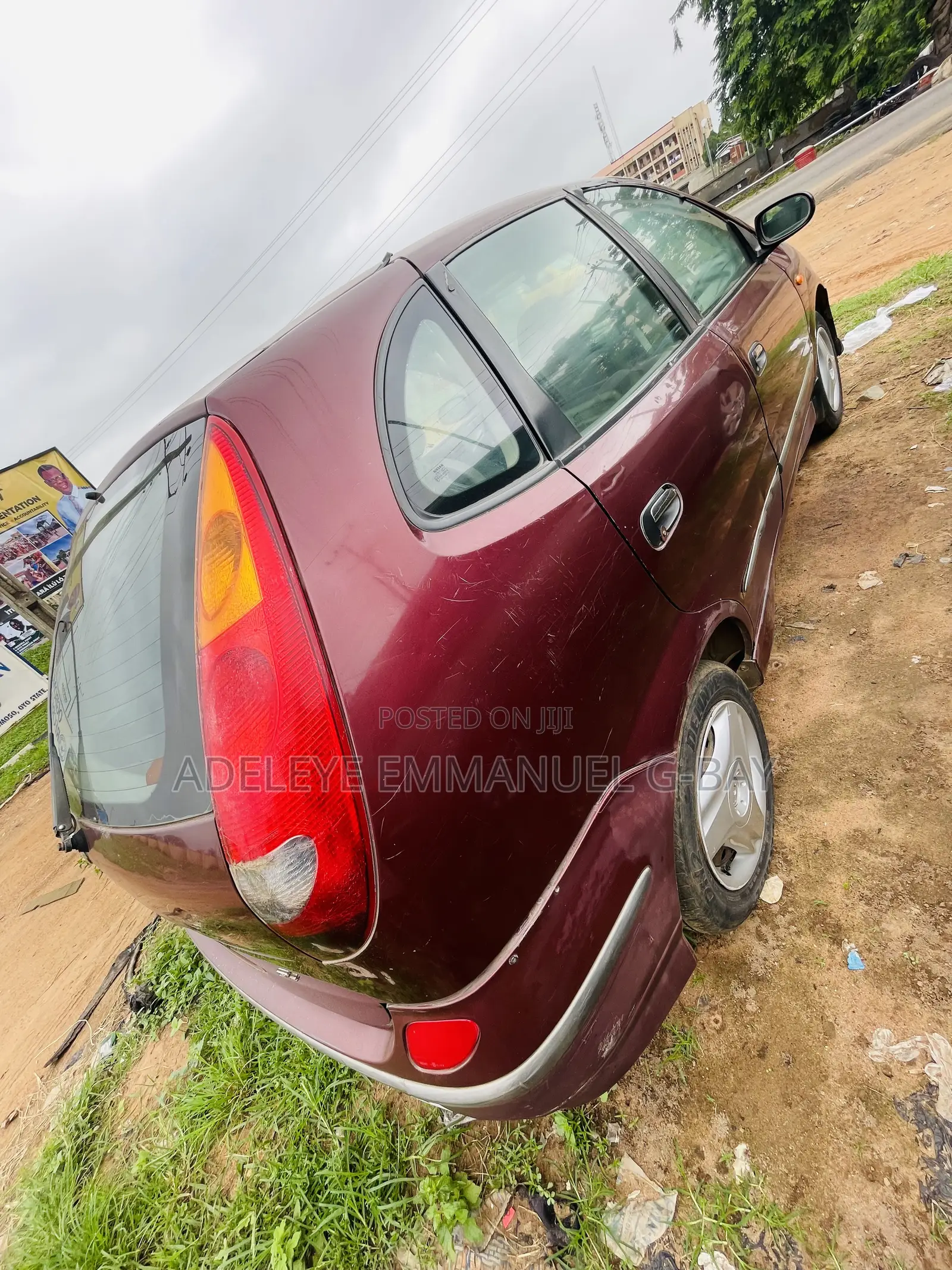 Nissan Almera 2005 Burgundy