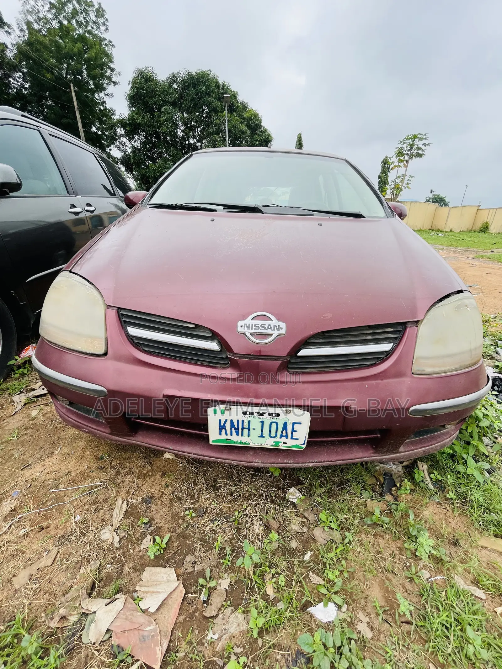Nissan Almera 2005 Burgundy