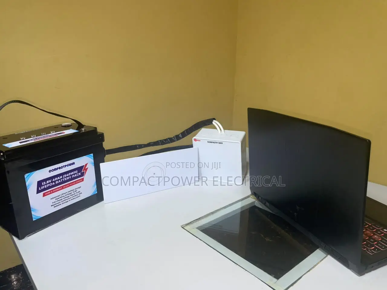 DC Adapter and Lithium Battery Backup to Power Starlink Terminals