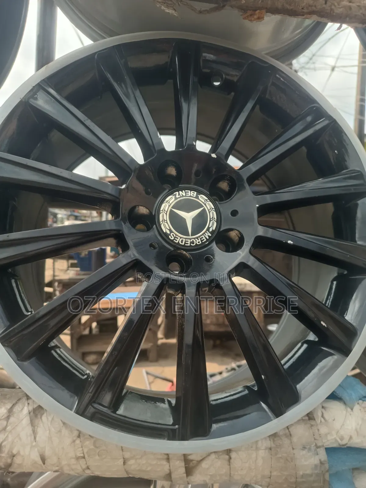 18inches Rim Pure Black for Mercedes Benz