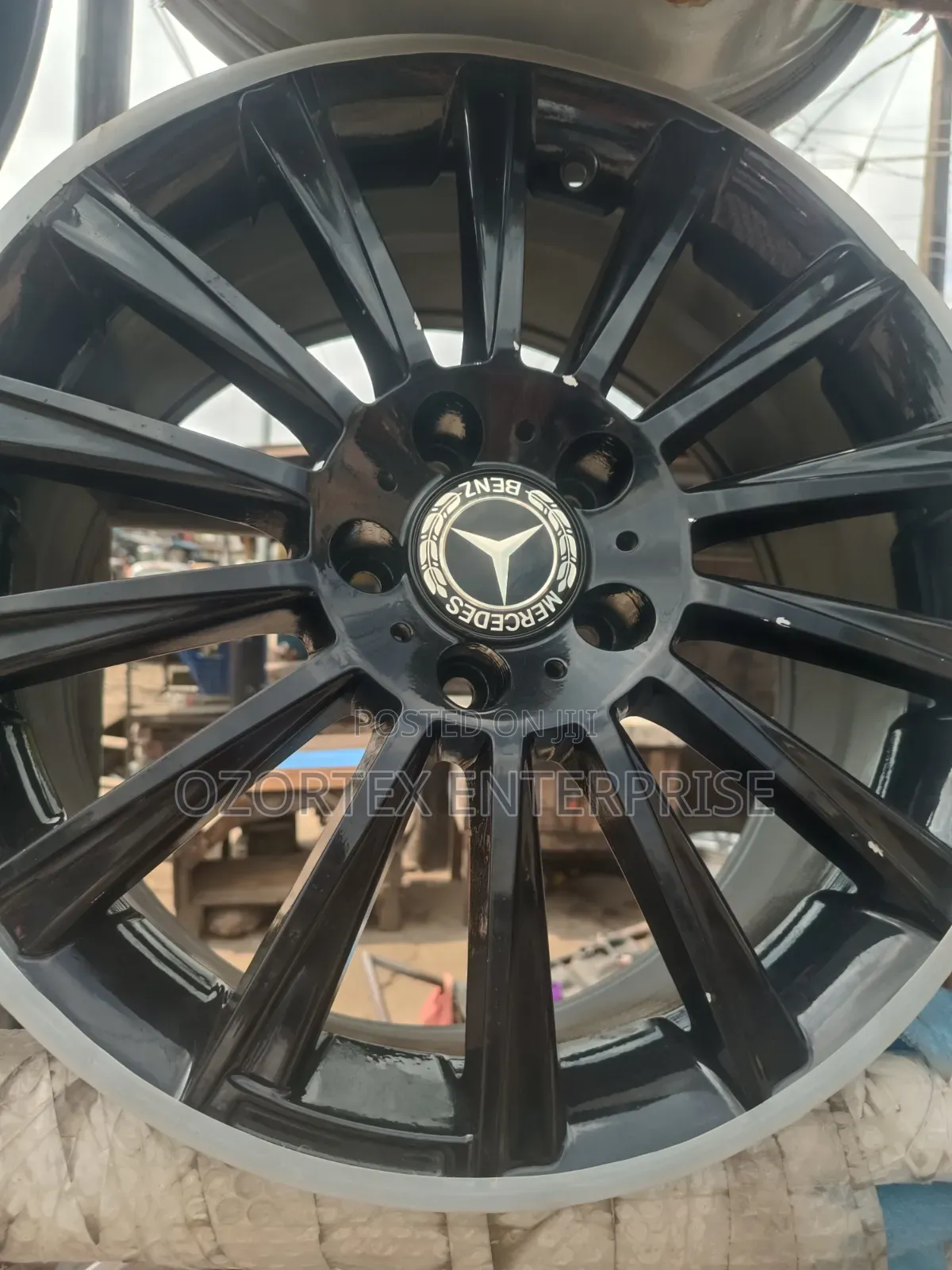18inches Rim Pure Black for Mercedes Benz