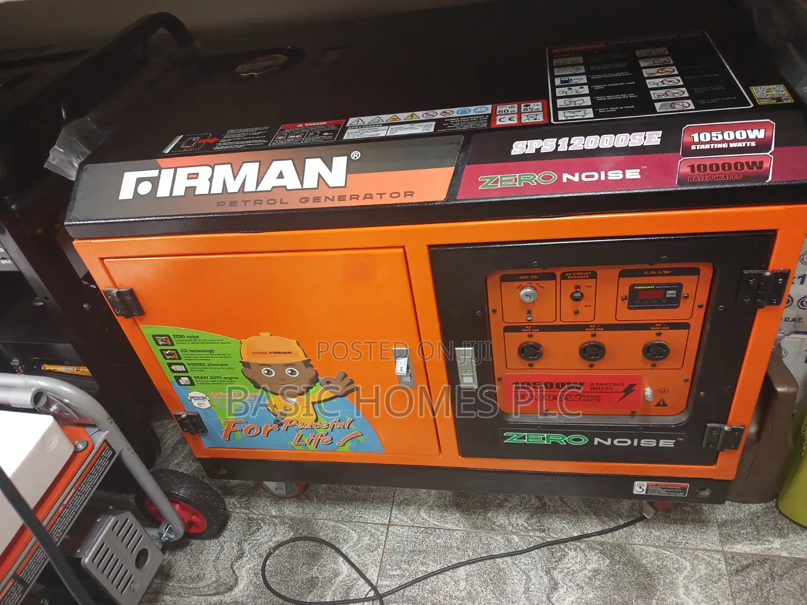 Firman Petrol Generator Zero Noise
