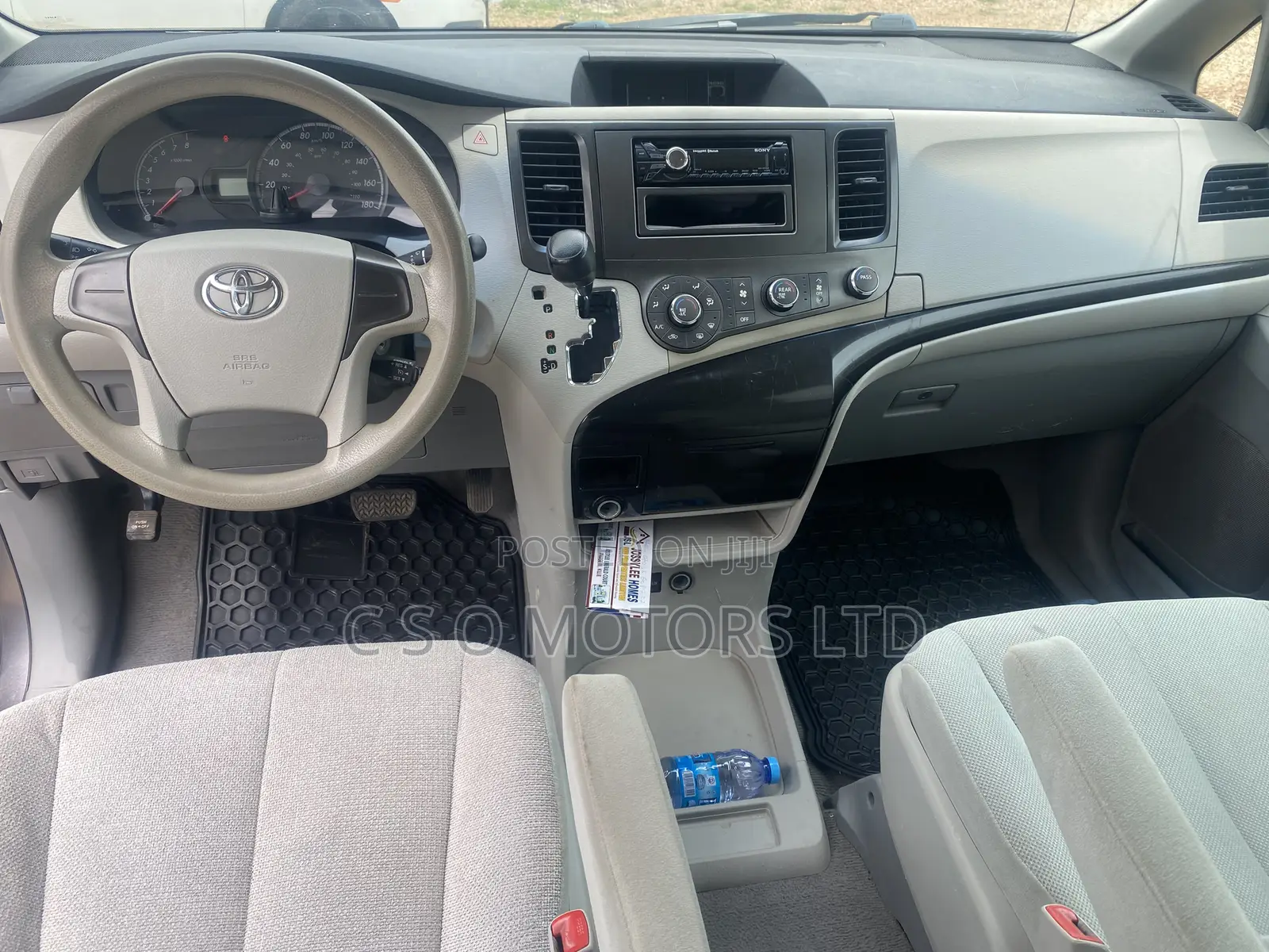 Toyota Sienna Limited 7 Passenger 2012 Gray