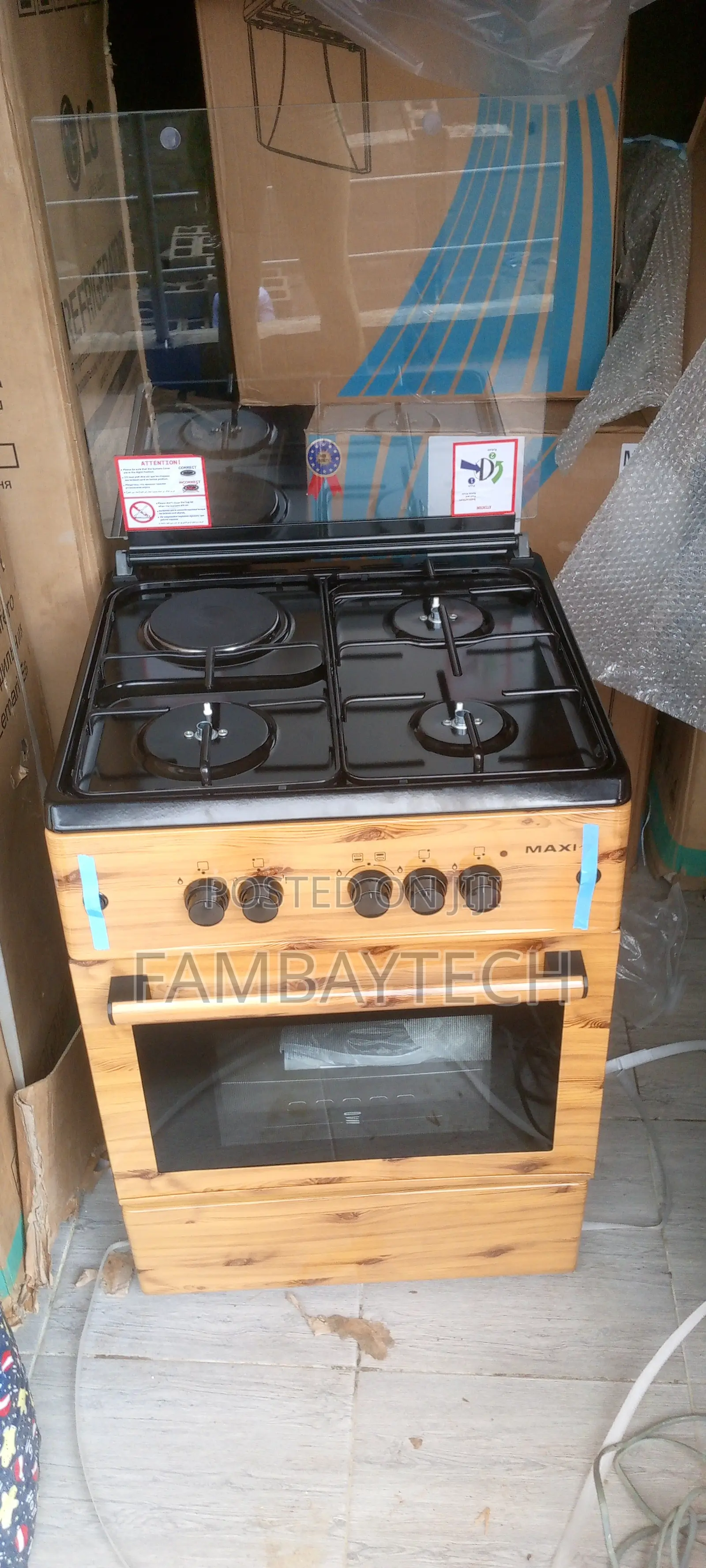 Maxi F6B31G2 Family Cooker Available