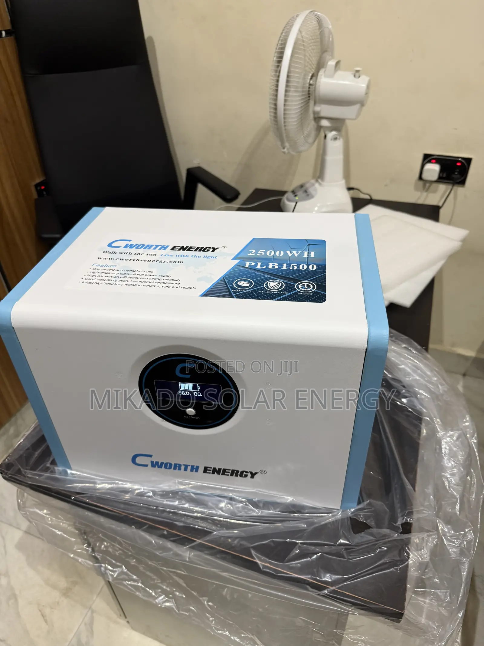 Cworth 2.5kWh 1.5kVA All-in-One Solar Power System