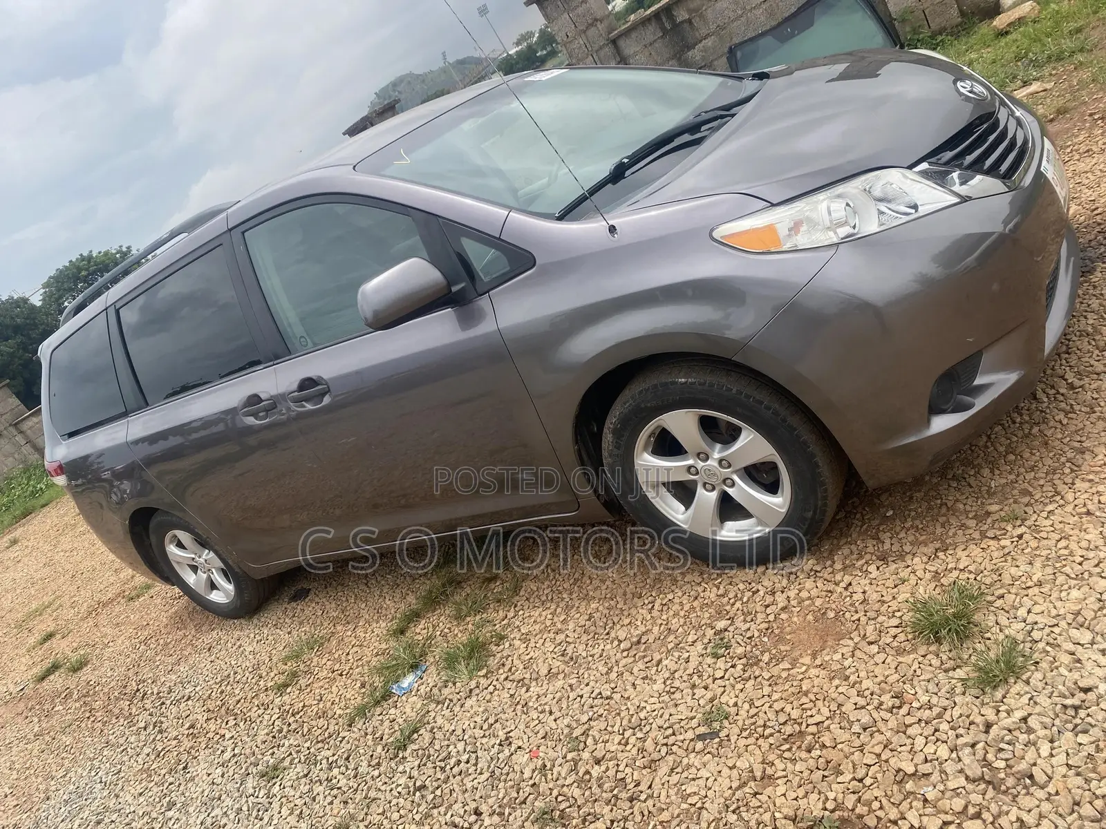 Toyota Sienna Limited 7 Passenger 2012 Gray