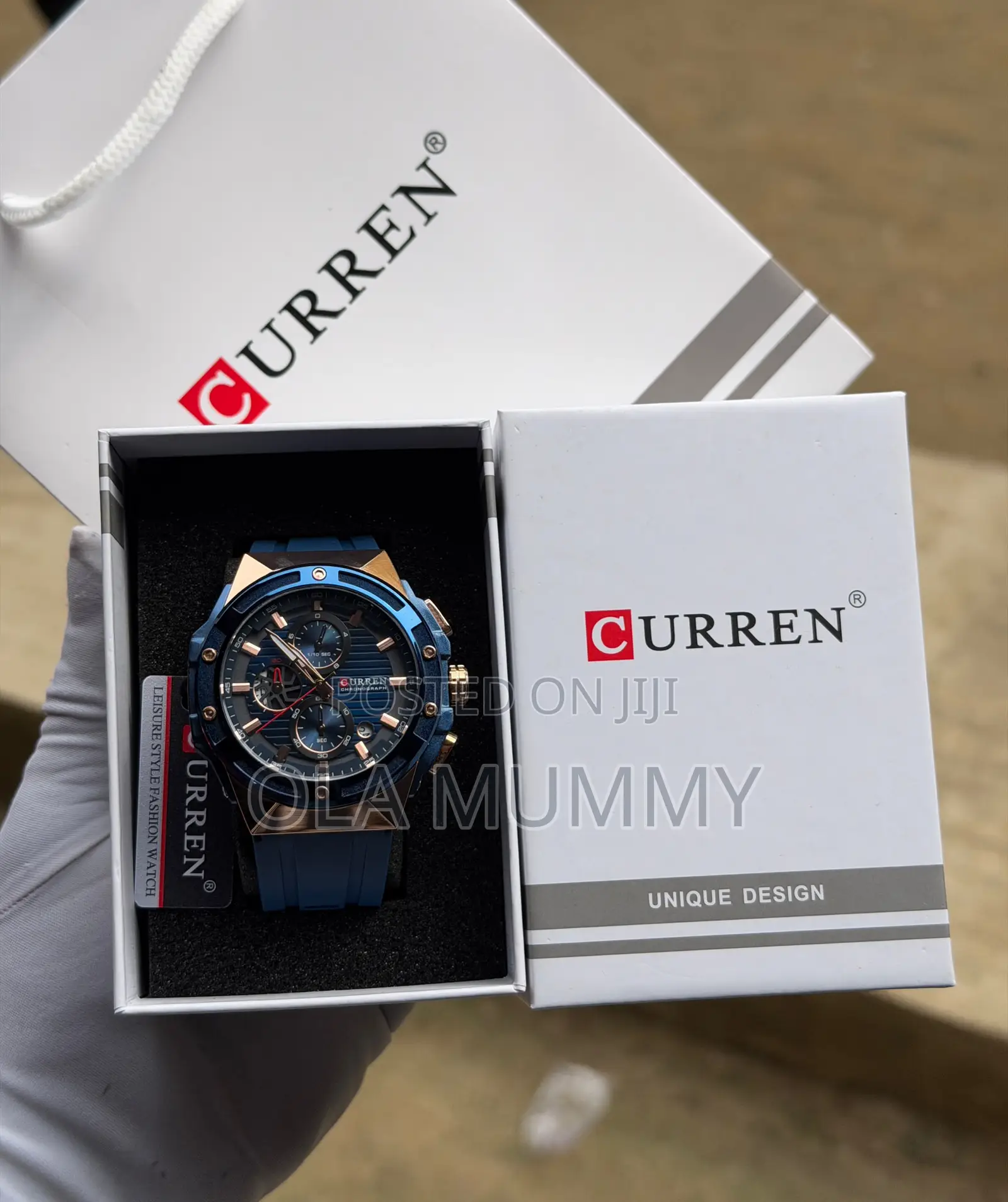 Men's High Quality Active Chronograph Curren