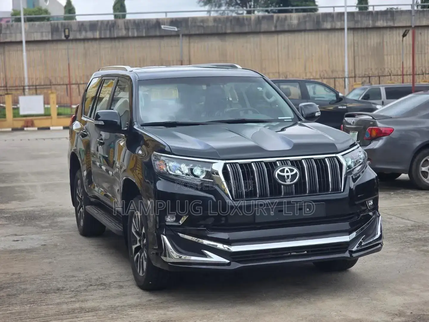 New Toyota Land Cruiser Prado 2023 Black