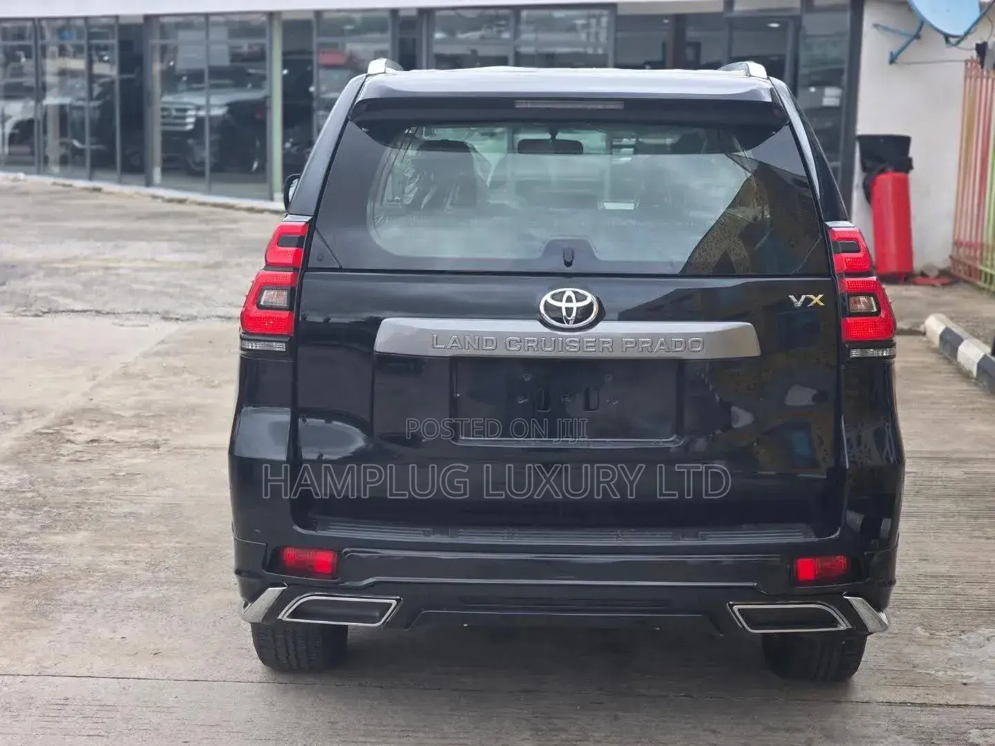 New Toyota Land Cruiser Prado 2023 Black