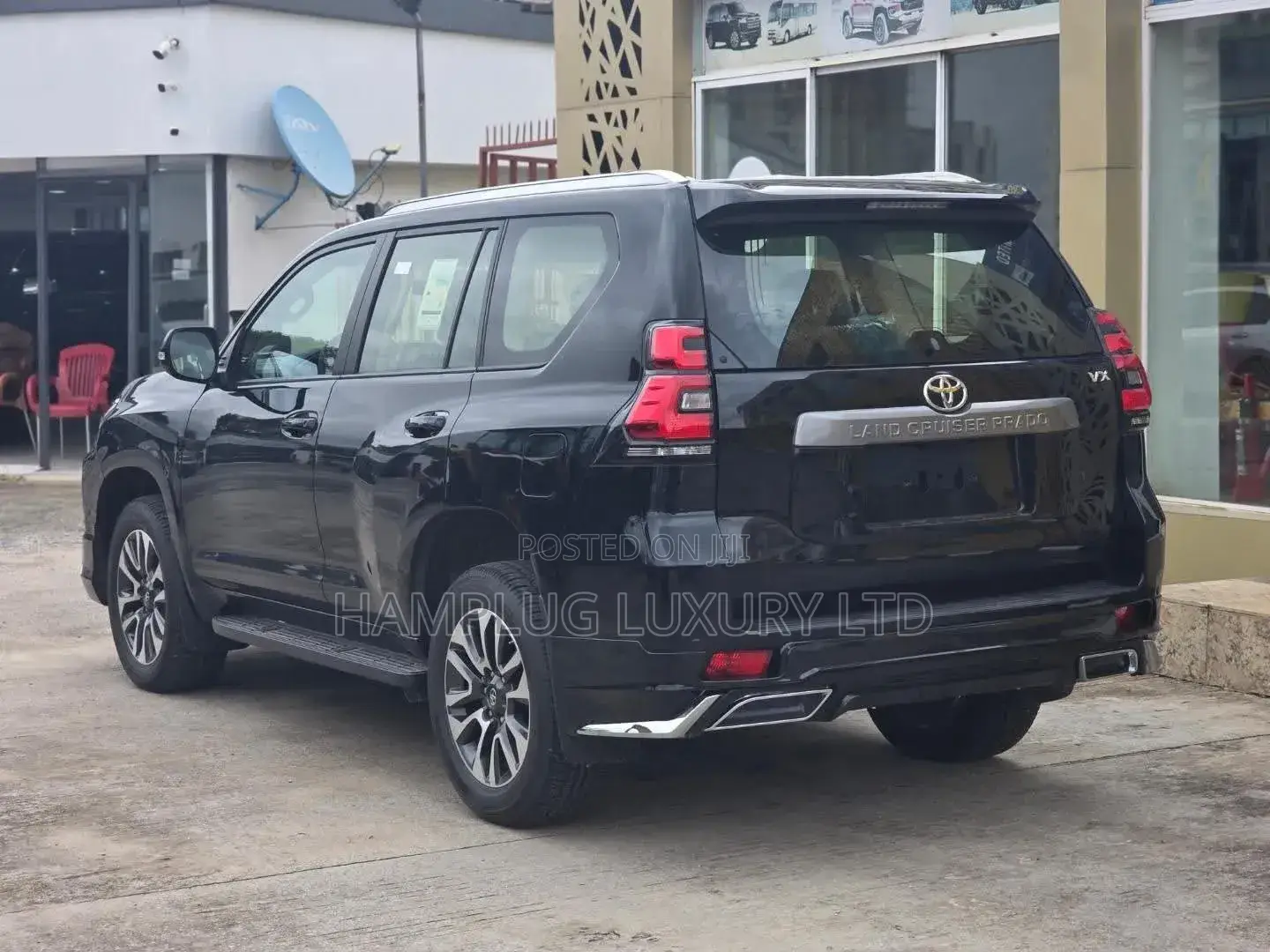 New Toyota Land Cruiser Prado 2023 Black