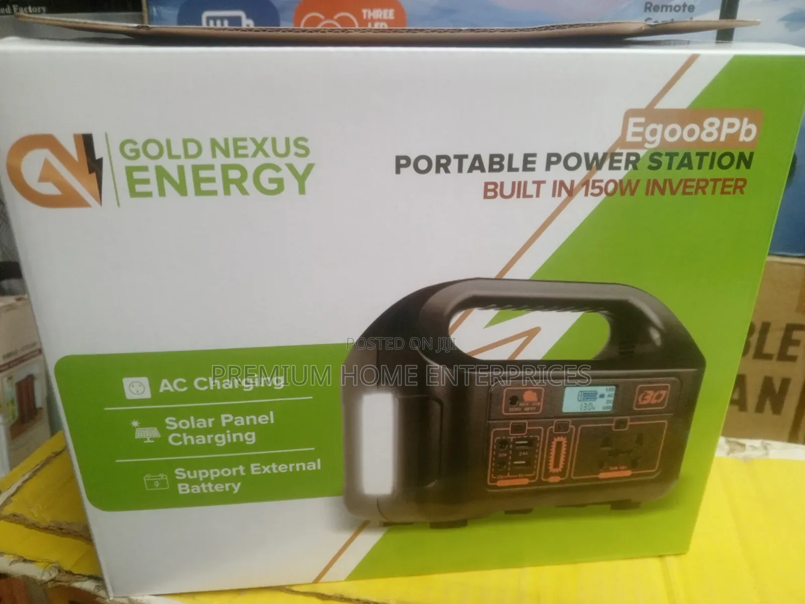 Gold Nexus Energy Portable Power Station 150 Watts