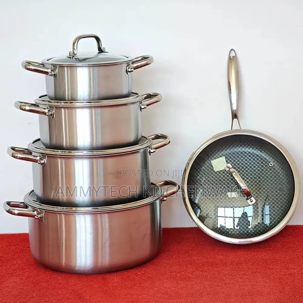 Heavy Duty, Durable and Healthy Stainless Steel Cookware Sets