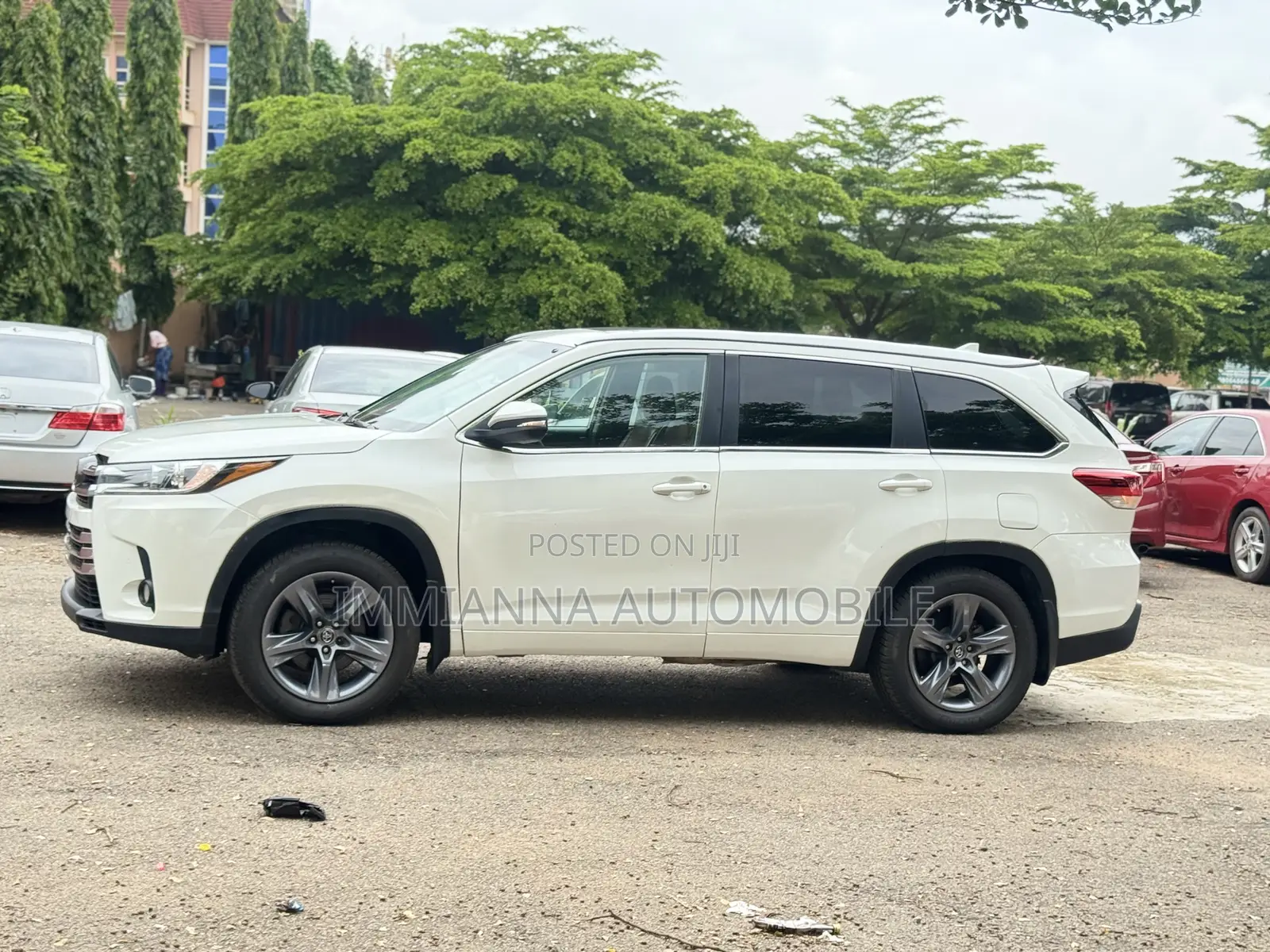 Toyota Highlander Limited 4x4 V6 (3.5L 6cyl 8A) 2018 White