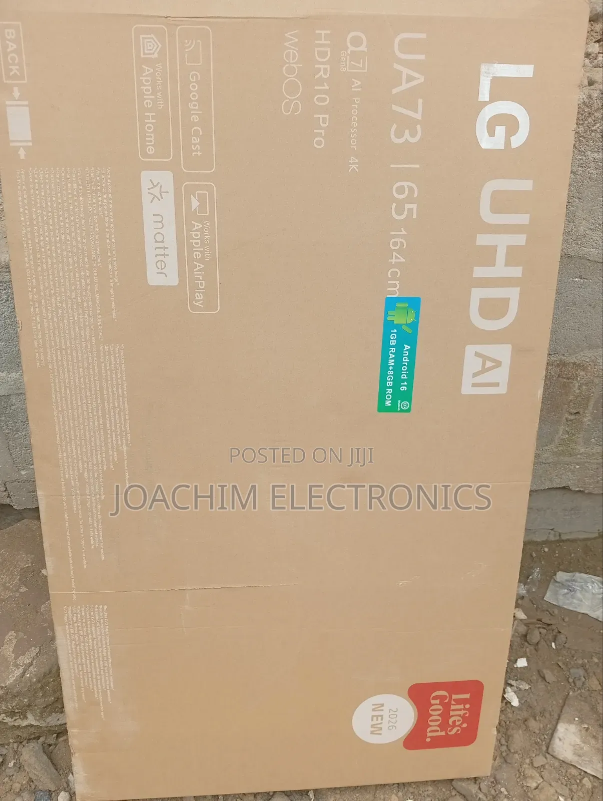Original LG 65 Inches Television