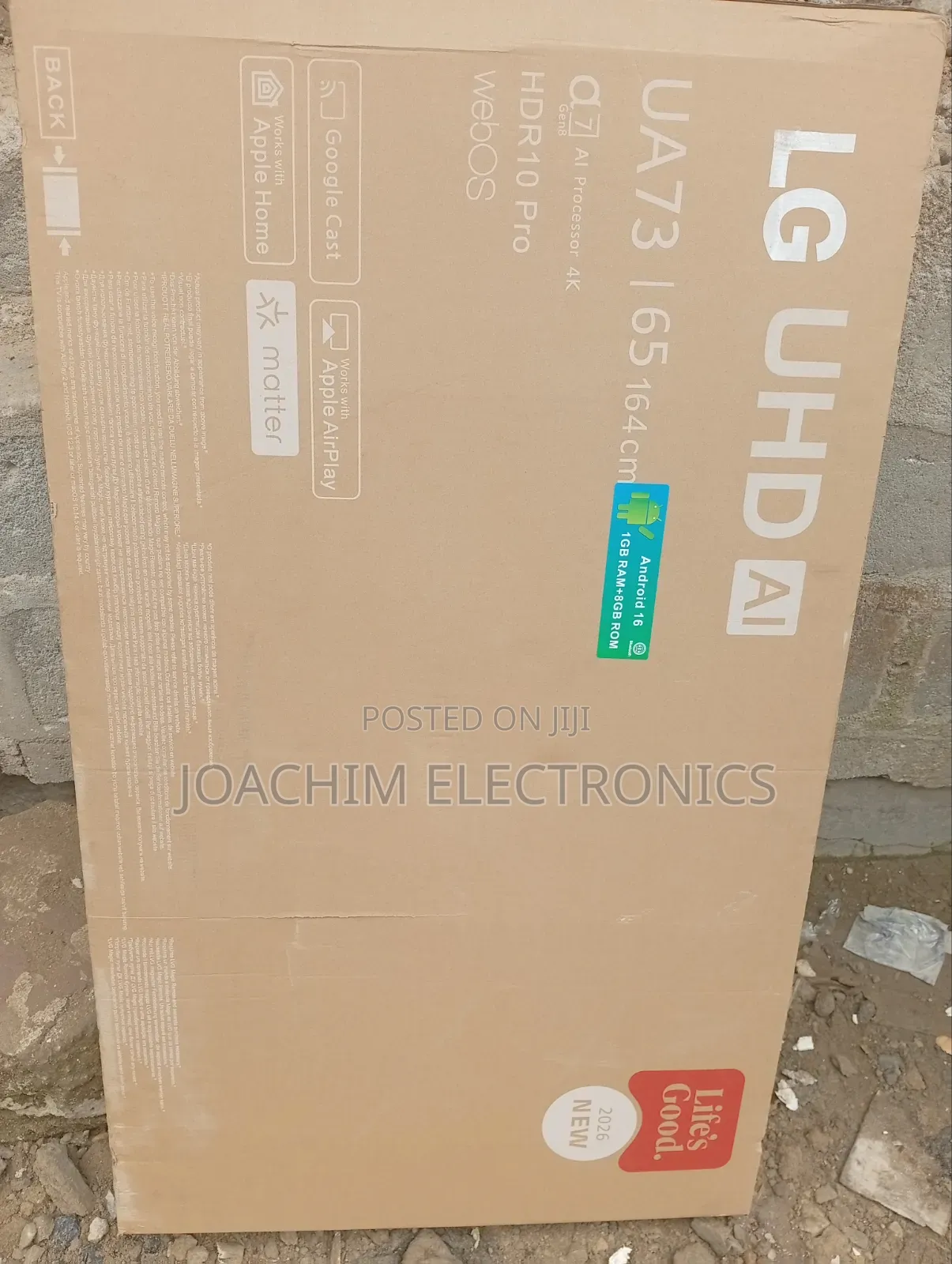 Original LG 65 Inches Television